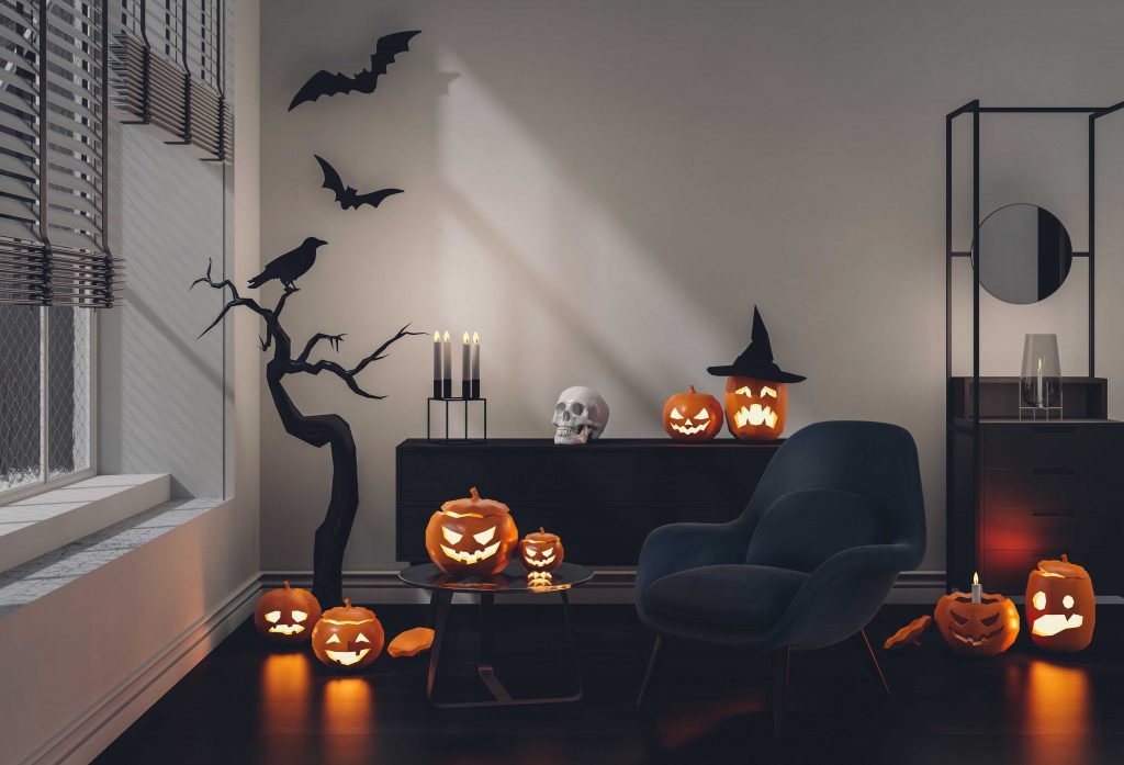 Decorate your home on Halloween
