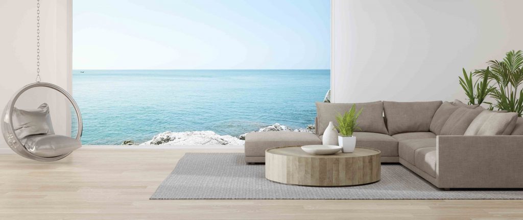 How to furnish a beach house 
