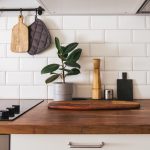 Kitchen without wall units
